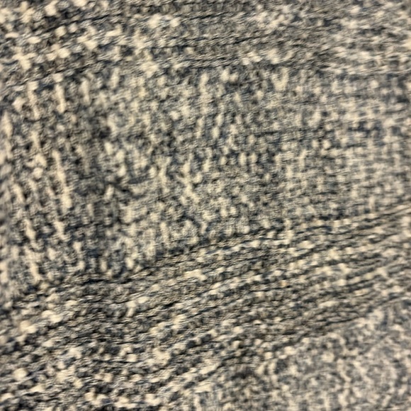 Loft dressy open cardigan blue and white. Size M - Picture 3 of 3